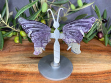 Load image into Gallery viewer, Mini Purple Fluorite Butterfly Wings
