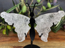 Load image into Gallery viewer, Mini Clear Quartz Butterfly Wings
