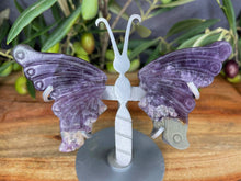 Load image into Gallery viewer, Mini Purple Fluorite Butterfly Wings
