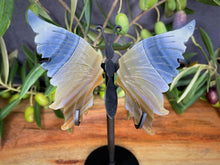 Load image into Gallery viewer, Stunning Mini Agate Butterfly Wings
