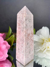 Load image into Gallery viewer, High Quality Pink Amethyst Gemstone Tower
