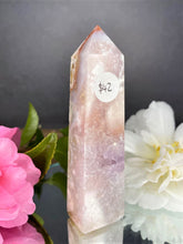 Load image into Gallery viewer, Stunning Flower Agate Tower Chakra Healing
