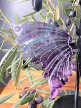 Load image into Gallery viewer, Stunning Natural Fluorite Crystal Butterfly Wings
