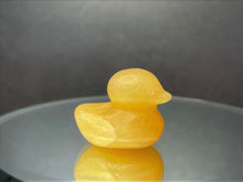 Load image into Gallery viewer, Adorable Yellow Calcite Duck Crystal Carving
