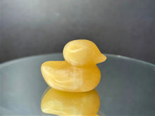 Load image into Gallery viewer, Charming Yellow Calcite Crystal Duck Carving
