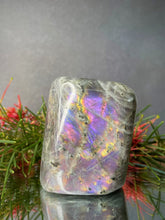 Load image into Gallery viewer, Breathtaking Purple Flash Labradorite Freeform Crystal
