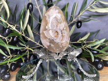 Load image into Gallery viewer, Brown Flower Agate Crystal Egg
