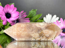 Load image into Gallery viewer, Crystal Flower Agate Double Point Healing Décor
