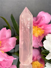 Load image into Gallery viewer, Rose Quartz Crystal Tower Chakra Healing
