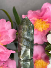 Load image into Gallery viewer, Crystal Moss Agate Tower Meditation Healing
