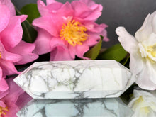Load image into Gallery viewer, Healing Howlite Crystal Double Point

