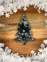 Load image into Gallery viewer, Moss Agate Crystal Christmas Tree Décor

