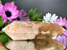 Load image into Gallery viewer, Flower Agate Crystal Double Point Chakra Healing
