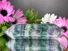 Load image into Gallery viewer, Colorful Fluorite Double Point Meditation Healing

