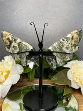 Load image into Gallery viewer, Rare Ocean Jasper Crystal Butterfly Wings
