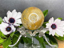 Load image into Gallery viewer, Natural Autumn Ocean Jasper Crystal Sphere
