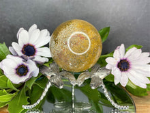 Load image into Gallery viewer, Natural Autumn Ocean Jasper Crystal Sphere
