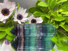 Load image into Gallery viewer, Beautiful Colorful Fluorite Crystal Double Point
