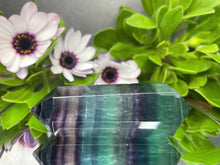 Load image into Gallery viewer, Beautiful Colorful Fluorite Crystal Double Point
