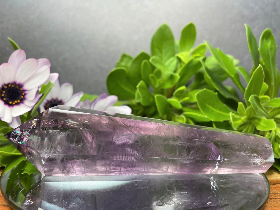 Tranquil Amethyst Wand Point For Meditation