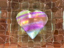 Load image into Gallery viewer, Candy Fluorite Crystal Love Heart Chakra Healing
