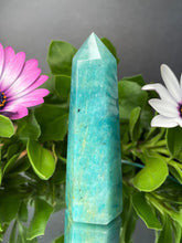 Load image into Gallery viewer, Natural Amazonite Crystal Tower Meditation Healing
