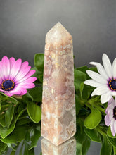 Load image into Gallery viewer, Tranquility Pink Amethyst Tower Chakra Healing
