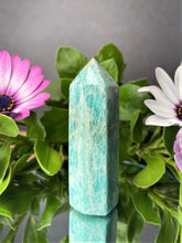 Load image into Gallery viewer, Natural Amazonite Crystal Tower Healing Décor

