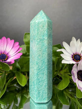 Load image into Gallery viewer, Natural Amazonite Crystal Tower Chakra Healing
