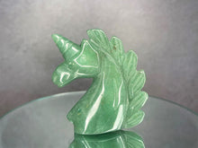 Load image into Gallery viewer, Stunning Aventurine Unicorn Crystal Carving
