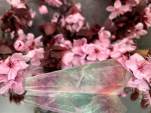 Load image into Gallery viewer, Small Candy Fluorite Crystal Point Wand
