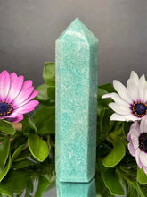 Load image into Gallery viewer, Natural Amazonite Crystal Tower Chakra Healing
