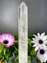Load image into Gallery viewer, Stunning Meditation Wand Point Natural Clear Quartz Crystal
