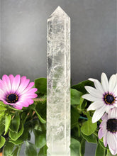 Load image into Gallery viewer, Meditation Wand Point Natural Clear Quartz Crystal
