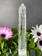 Load image into Gallery viewer, Meditation Wand Point Clear Quartz Crystal
