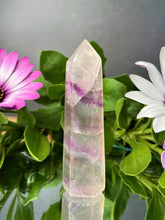 Load image into Gallery viewer, Calming Natural Colourful Fluorite Crystal Tower

