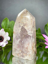 Load image into Gallery viewer, Clarity Pink Amethyst Geode Tower
