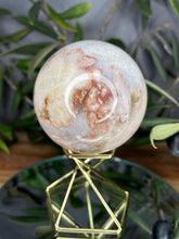 Load image into Gallery viewer, Flower Agate Crystal Sphere Chakra Healing
