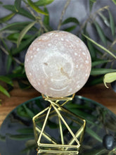 Load image into Gallery viewer, Stunning Pink Amethyst Flower Agate Crystal Sphere
