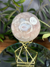 Load image into Gallery viewer, Flower Agate Crystal Sphere Mediation Healings
