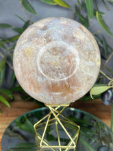 Load image into Gallery viewer, XL Flower Agate Crystal Sphere Chakra Healing

