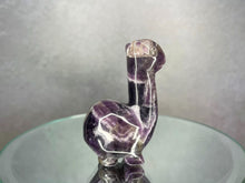 Load image into Gallery viewer, Stunning Dream Amethyst Lama Crystal Carving
