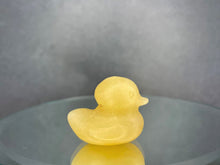 Load image into Gallery viewer, Cute Yellow Calcite Duck Crystal Carving
