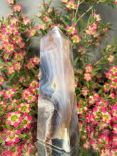 Load image into Gallery viewer, Beautiful Agate Crystal Tower Point
