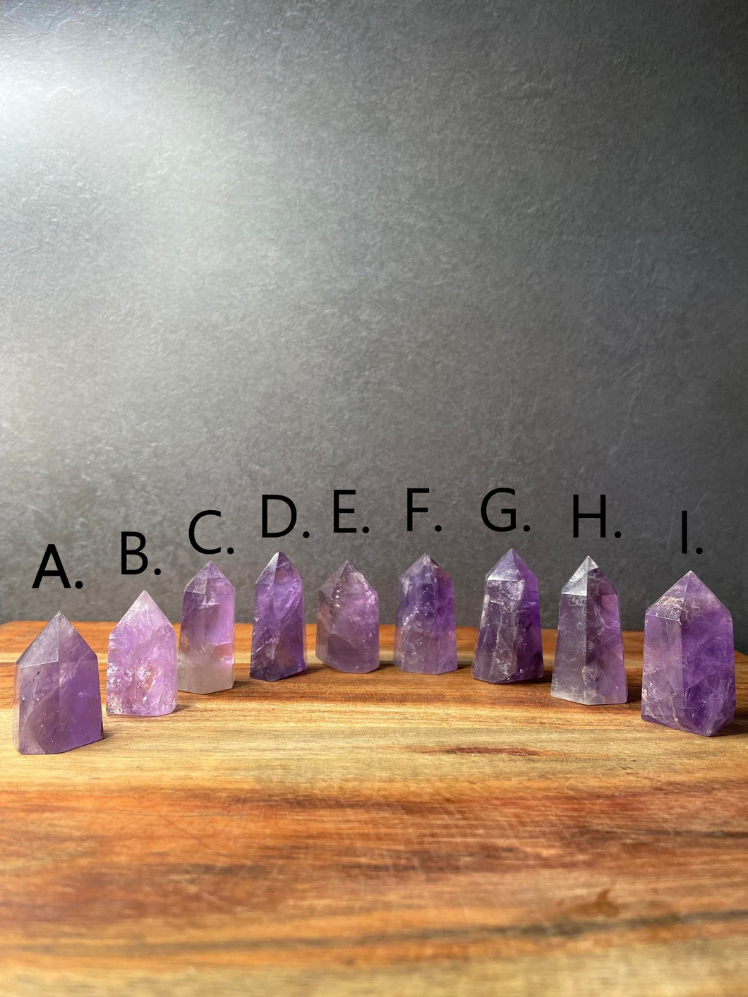 Embrace The Power Natural Amethyst Crystal Point