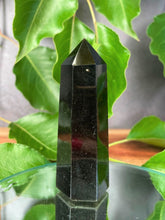 Load image into Gallery viewer, Clarity Golden Sheen Obsidian Crystal Tower Point

