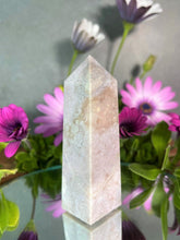 Load image into Gallery viewer, Stunning Pink Amethyst Crystal Tower Point
