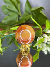 Load image into Gallery viewer, Pretty Mini Carnelian Crystal Sphere
