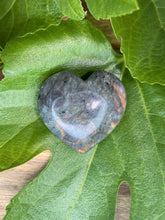 Load image into Gallery viewer, Stunning Labradorite Crystal Love Heart Carving

