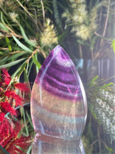 Load image into Gallery viewer, Stunning Natural Candy Fluorite Crystal Flame
